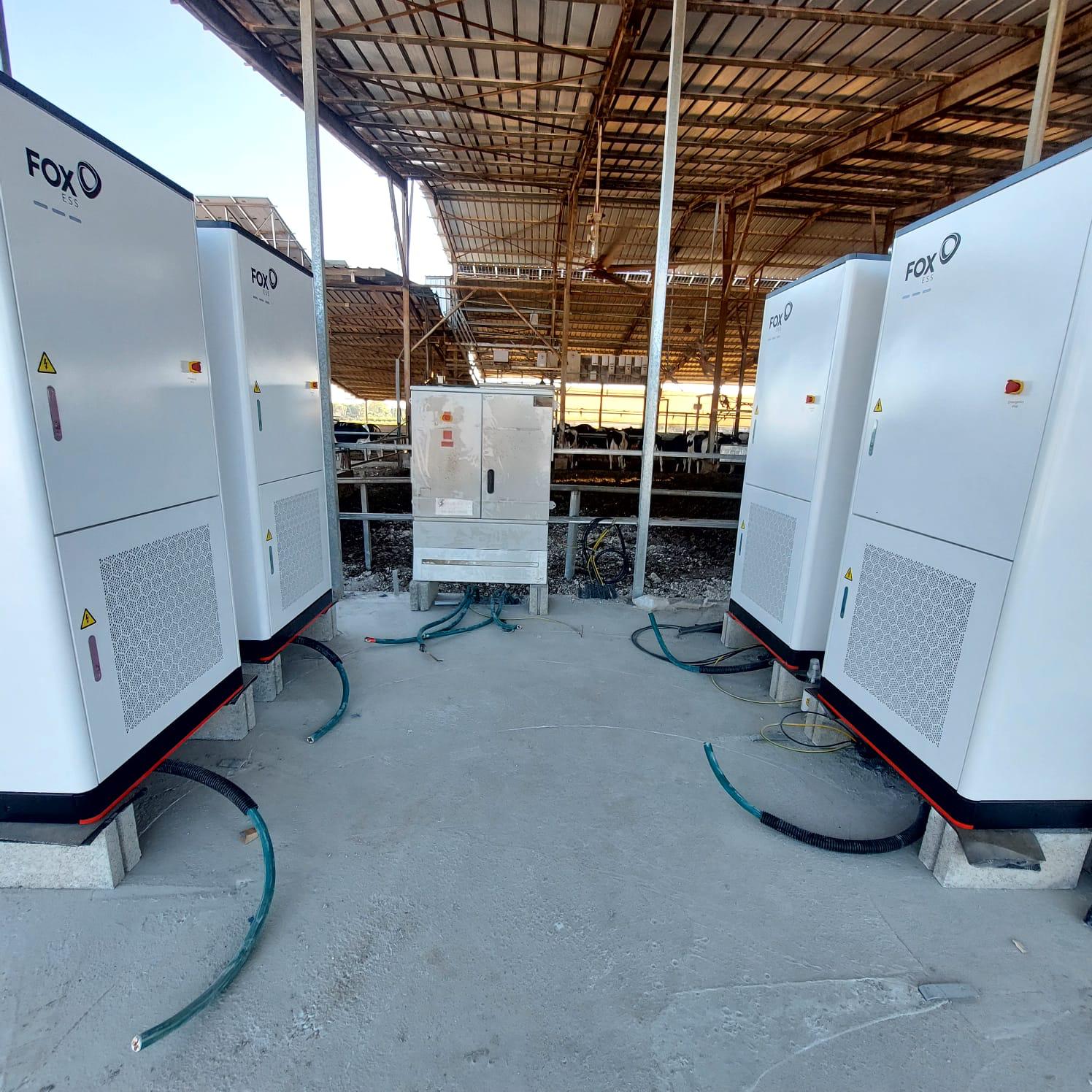 מערכת אגירה מסחרית - חברת NRG